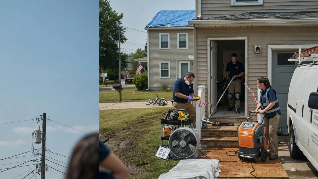Water Damage Repair in Franksville, WI near me